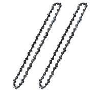 Cadenas de motosierra eléctrica Dewalt 20 V MAX DCCS620 DCCS620P1 DCCS620B DCCS620BR DCCS620BR, cadena de repuesto para WORX WG380- DWO1DT612 3/8 pulgadas, .043 pulgadas, 45 eslabones de transmisión