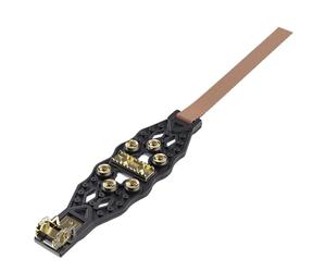 Cadenas de neumáticos - Crampones antideslizantes, asas de nieve resistentes, elevador de tracción Sturdy, diseño de instalación rápida, equipo de seguridad de invierno, cadenas para remolque de