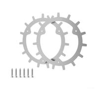 Cadenas de neumáticos de acero con pinchos para Dreame A1 para cortacésped robótico Mova, tracción antideslizante, pendiente de césped húmedo, 210 mm