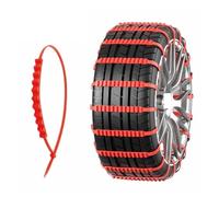 Cadenas de nieve antideslizantes for coches, motos, ruedas for invierno y terrenos difíciles. Antideslizante, emergencia, bloqueo universal.(40pcs)