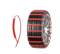 Cadenas de nieve antideslizantes for coches, motos, ruedas for invierno y terrenos difíciles. Antideslizante, emergencia, bloqueo universal.(20pcs)