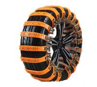 Cadenas de nieve antideslizantes para coche, SUV y furgoneta (B, 6 piezas)