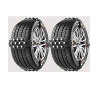 Cadenas de Nieve Cadenas antideslizantes TPU universales más anchas y gruesas for neumáticos de automóviles: correas for romper hielo, tracción emergencia recuperación Invierno(8PCS)