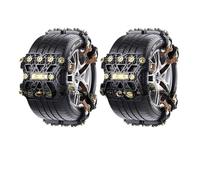 Cadenas de Nieve Cadenas de nieve for neumáticos invierno for automóviles y vehículos todoterreno: material TPU, sin daños, for romper el hielo for rescate Invierno(6PCS)