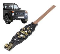 Cadenas de nieve - Crampones antideslizantes de alta resistencia | Cadenas para neumáticos de camión - Para invierno, hielo, senderismo, todoterreno, remolque de césped