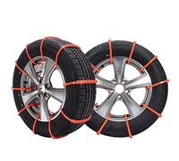 Cadenas de Nieve Engrosadas para DS 4 2021 2022 2023, Correas de Tracción de Emergencia Ajustables, Cadenas Antideslizantes Reutilizables para Coche SUV Pickup - Nieve y Barro,20PCS