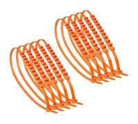 Cadenas de Nieve para Camiones | 10 Piezas Antideslizantes de Invierno - Cadenas De Tracción Invernal - Para Clima Frío Caminos Rurales Aparcamientos Conducción en Montaña Recuperación de Vehículos SU