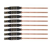 Cadenas de nieve para camiones, 8 agarres de neumáticos, abrazaderas de carretera para conducción en invierno, redes de ruedas con estabilidad mejorada, accesorios de neumáticos, eslabones de tracción