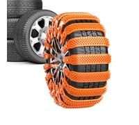 Cadenas De Nieve Para Camiones - Bridas Antideslizantes Para Ruedas De 10 Piezas | Cadena Resistente Para Neumáticos De Invierno Para Camiones, Remolques, SUV Y 4x4, Conducción Segura Sobre Hielo Y Ni