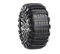 Cadenas De Nieve Para Camiones - Bridas Antideslizantes Para Ruedas De 10 Piezas | Cadena Resistente Para Neumáticos De Invierno Para Camiones, Remolques, SUV Y 4x4, Conducción Segura Sobre Hielo Y Ni