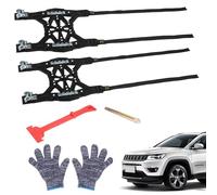 Cadenas de nieve para camiones,cadenas de coche para nieve | Cadenas de neumáticos de camiones antideslizantes | Cadenas de tracción de neumáticos de seguridad automáticas ajustables