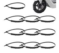 Cadenas De Nieve Para Moto E-Bike 10 Piezas Cadenas De Neumáticos Antideslizantes Cadenas De Neumáticos De Nieve Cadenas De Ruedas Universales Para Nieve Nylon 20 Dientes Cadenas De Neumáticos De Niev