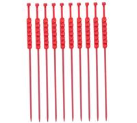 Cadenas De Nieve Para Motos Eléctricas 10PCS Bridas Para Neumáticos Para Cadenas De Neumáticos Antideslizantes Cadenas De Ruedas Universales Para Dientes Multicapa Para Romper Hielo De Nailon, Rojo