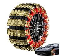 Cadenas de nieve para neumáticos de coche, Cadenas antideslizantes para neumáticos de coche | Cadenas de neumáticos de nieve para automóviles Dragon Claw Design | Metal Light Trucks Auto Wheel Cadenas
