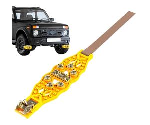 Cadenas de nieve para neumáticos de coche - Crampones antideslizantes de alta resistencia | Cadenas para neumáticos de nieve | Para la, remolque, hielo, senderismo, invierno, todoterreno y
