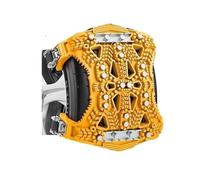 Cadenas de Nieve Snow Chains For Tires 1PC, Tire For Passenger Cars, Universal Adjustable Emergency Portable, Used For Ice And Mud Invierno(Yellow 1PC)