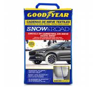 Goodyear Juego de 2 Cadenas de Nieve Textiles para Coche Goodyear Snow & Road Talla XL