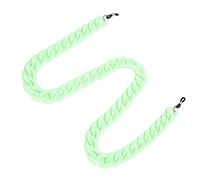 Cadenas Elásticas para Anteojos, Cadena para Gafas de Sol, Antideslizante Correa para Soporte para Anteojos de Lectura, Estilo Simple Cadena para Anteojos, Accesorios para Gafas Universales (verde)