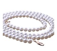 Cadenas Para Bolsos 1 Uds. Bolso de mano 30cm/50cm/70cm/90cm, repuesto perlas grandes, bolso hombro con cadena, correa for DIY, cadenas, asas, accesorios NUEVO(90cm)