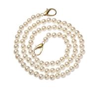 Cadenas Para Bolsos Correa de perlas 8/10mm for bolsos, manijas bolso, reemplazo monedero DIY, cadena larga con cuentas for correas hombro, cinturón(70cm-8mm)
