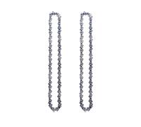 Cadenas para motosierras, Juego de cadena y barra guía motosierra 2 piezas for minisierra eléctrica 4, 6 8 pulgadas con paso 1/4 pulgada(8 Inch Chains 2pcs)