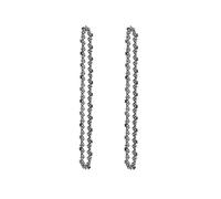 Cadenas para motosierras, Juego de cadena y barra guía motosierra 2 piezas for minisierra eléctrica 4, 6 8 pulgadas con paso 1/4 pulgada(6 Inch Chains 2pcs)