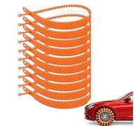 Cadenas Para Neumáticos De Nieve | Cadenas Antideslizantes Para Nieve Para Neumáticos De Coche De 10 Piezas | Reutilizable,ajustable, Adecuado Para Automóviles, Vehículos Recreativos, Camiones,SUV,etc