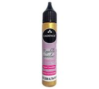Cadence Pintura Dimensional Efecto Perla oro 25ml Ref. 583