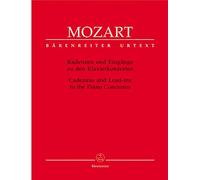 Cadenzas and Lead-ins to the Piano Concertos