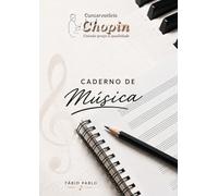 Caderno de música: Universitário, pentagrama, páginas em branco para gráficos em sala de aula