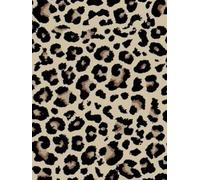 Caderno Escolar A4 Estampa Leopardo: 160 páginas de linhas para anotações, estudos e organização escolar