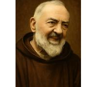 Caderno Escolar Católico - São Padre Pio: Com frases inspiradoras de São Padre Pio em cada página