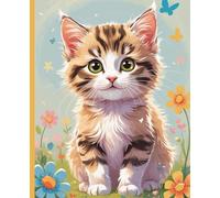 Caderno Gatinho Tigrado - Caderno Escolar Inclusivo | Papel Colorido Dyslexic Friendly | Crianças 6-10 anos: Um recurso escolar inclusivo que ... numa experiência positiva e motivadora.