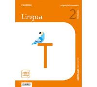 CADERNO LINGUA 2 PRIMARIA 2 TRIM SABER FACER CONTIGO - 9788491850687 (CINCO EN RAYA)