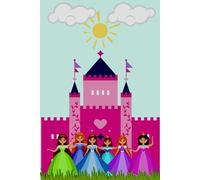 Caderno matemática princesas