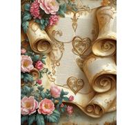 Caderno: Pergaminho Decorado