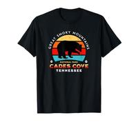 Cades Cove Grandes Montañas Humeantes Sol Vibrante Camiseta