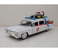 Jada- Cazafantasmas Vehículo ECTO-1, Escala 1:24, Fabricado en Metal Fundido, Coleccionismo, A Partir de 8 Años (253235000)