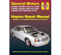 Cadillac DeVille (94-05), Seville (92-04), & DTS (06-10) Haynes Repair Manual (USA): 2010
