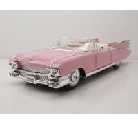 Cadillac Eldorado Biarritz Convertible 1959 Rosa Coche a Escala 1:18 Maisto