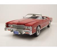 Cadillac Eldorado Convertible 1976 Rojo Modelo De Coche 1:18 MCG