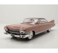 Cadillac Eldorado Coupé 1959 Rosa Claro Metálico Coche a Escala 1:24 Whitebox