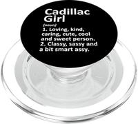 Cadillac Girl MI Michigan - Regalo Divertido para la Ciudad PopSockets PopGrip para MagSafe