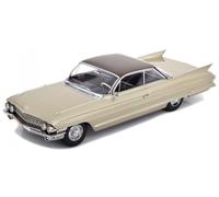 Cadillac Series 62 Coupe DeVille 1961 beige modelo de coche 181252 KK-Scale 1:18