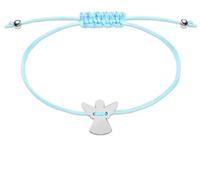 Cadimus Pulsera de ángel de la guarda, pulsera de ángel azul con cordón trenzado, regalo de cumpleaños para mujeres, familiares y amigos