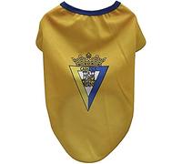 CÁDIZ CF - Camiseta para Perro o Gato, 7 Tallas Disponibles, Equipación del Equipo, Talla XS, Calidad Alta, Producto Oficial (CyP Brands)