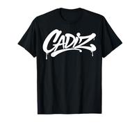Cádiz Graffiti Ciudad Arte Callejero Handstyle España Souvenir Camiseta