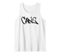 Cádiz Graffiti Ciudad Arte Callejero Handstyle España Souvenir Camiseta sin Mangas