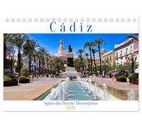 Cádiz Spüre die frische Meeresbrise (Tischkalender 2026 DIN A5 quer), CALVENDO Monatskalender: Cádiz - Ihr Kalender für magische Momente am Meer