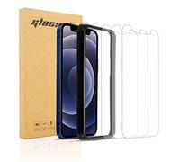 Cadorabo 3x Vidrio templado compatible con Apple iPhone 12 Mini (5,4" Zoll) en TRANSPARENTE - Paquete de 3 Vidrio protector de pantalla en dureza 9H, compatibilidad touch 3D con ayuda de instalación